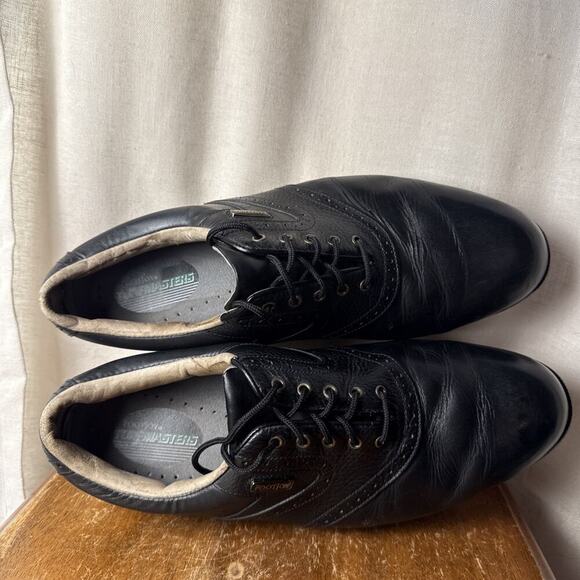 Men\'s‎ FootJoy TurfMasters Golf Shoes Vintage Black Leather 53791 Size 12 M main image 9